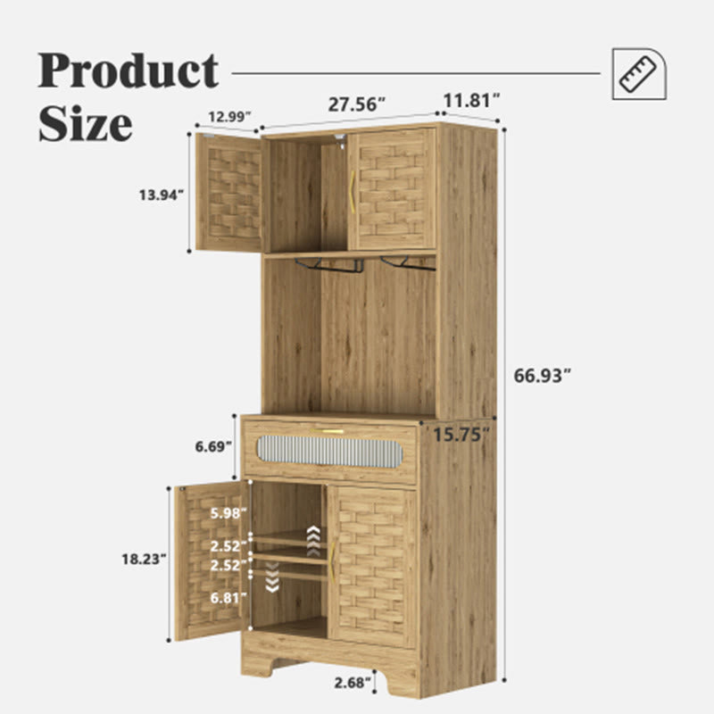 Freestanding Pantry Buffet Cabinet  - image 8