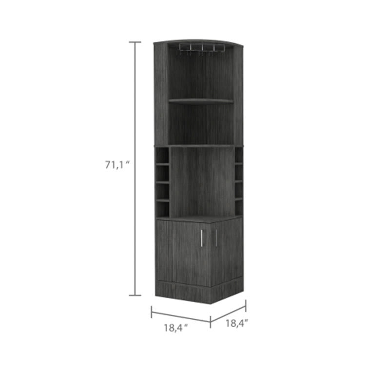 Bar Cabinet With Wine Cubbies - image 6