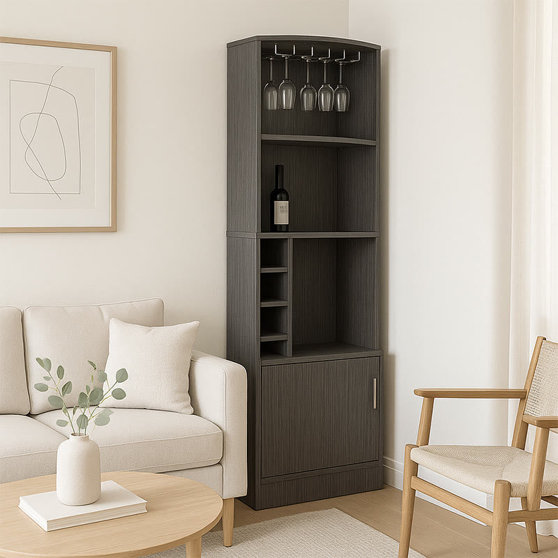 Bar Cabinet With Wine Cubbies - image 4