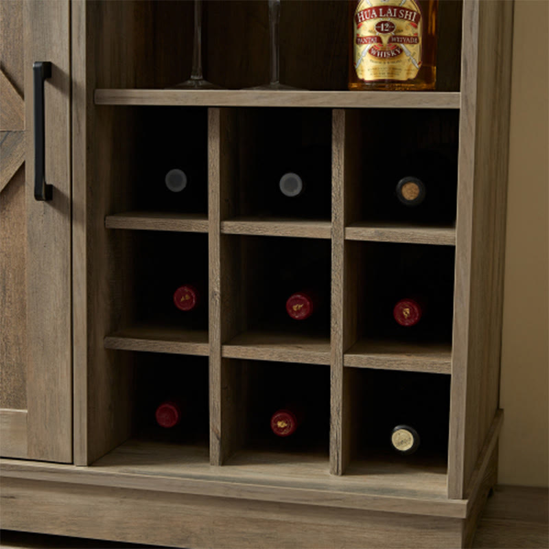 Farmhouse Wine Bar Cabinet  - image 5