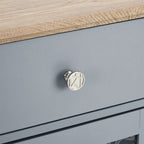 Modern Buffet Cabinet With Glass Rack - image 7