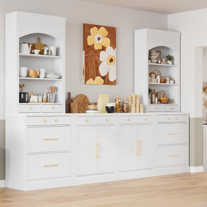 Freestanding Kitchen Bar Cabinet - image 6