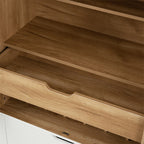 Wine Bar Cabinet With Stemware Holder - image 5
