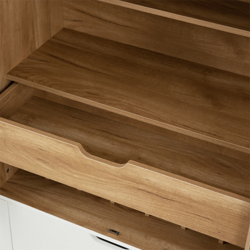 Wine Bar Cabinet With Stemware Holder - image 5