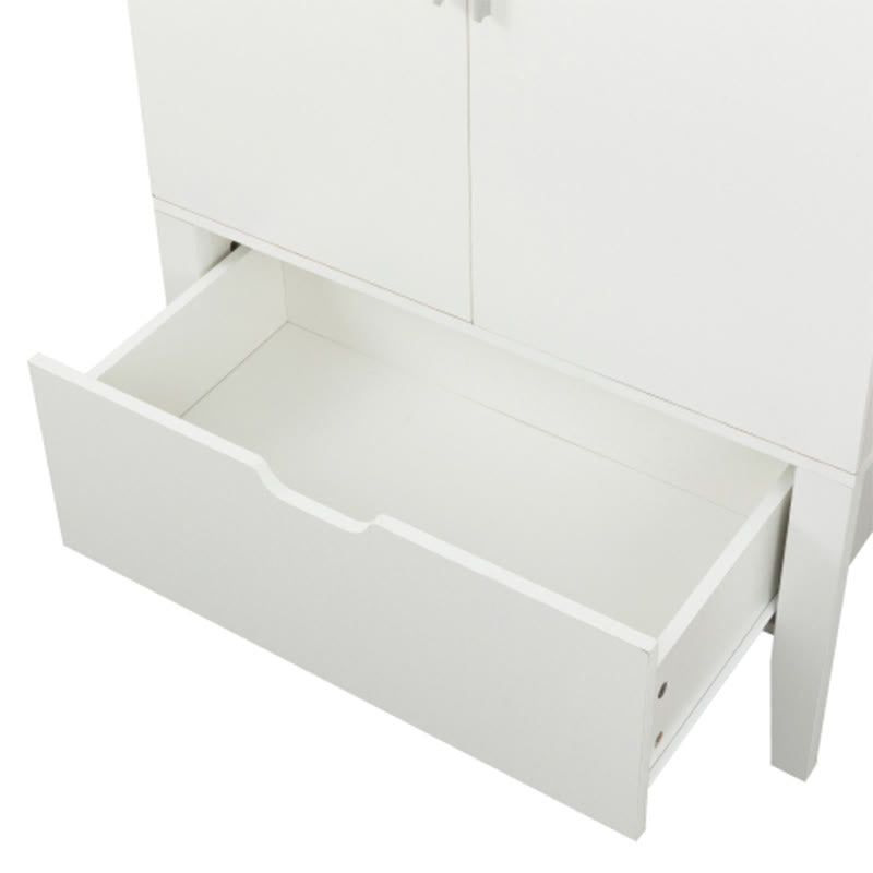 Wine Bar Cabinet With Stemware Holder - image 9