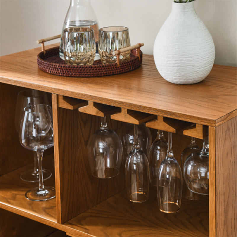 Rustic Kitchen Bar Cabinet - image 4