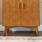 Rustic Kitchen Bar Cabinet - image 9