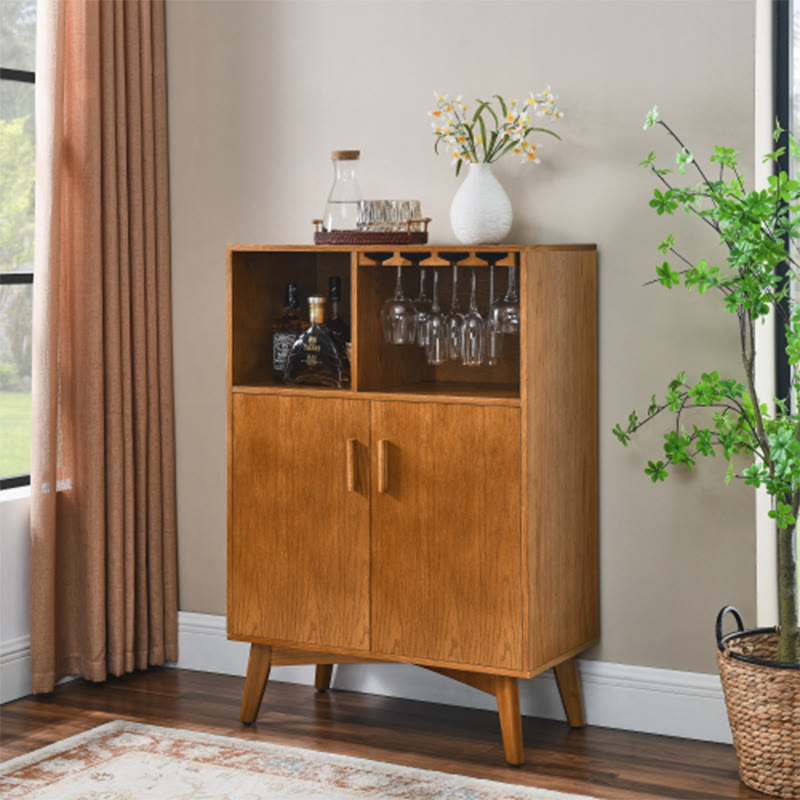 Rustic Kitchen Bar Cabinet - image 2