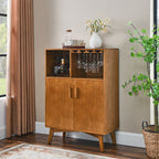 Rustic Kitchen Bar Cabinet - image 2