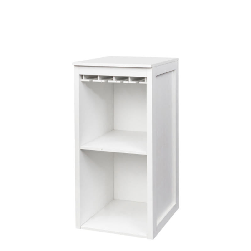 White Square Wine Bar Cabinet - image 1
