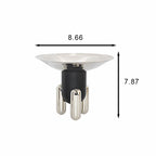 Stainless Steel Double-layer Pedestal Tray - image 4