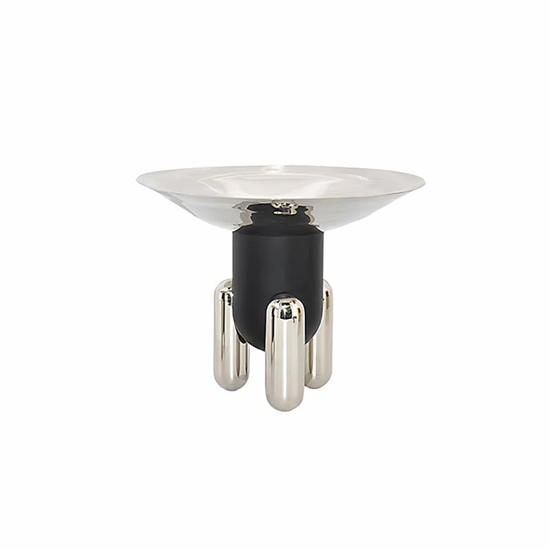 Stainless Steel Double-layer Pedestal Tray - image 2