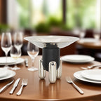 Stainless Steel Double-layer Pedestal Tray - image 1