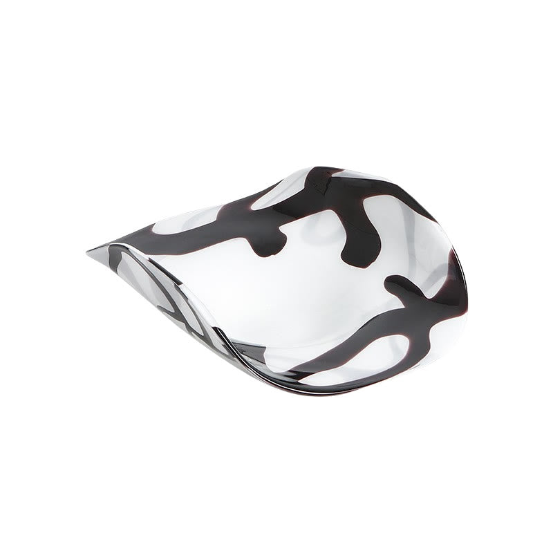 Handcrafted Abstract Glass Tray - image 7