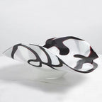 Handcrafted Abstract Glass Tray - image 3