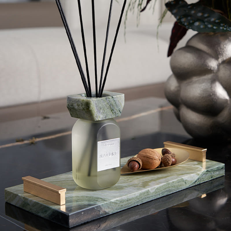 Natural Green Marble Artistic Tray - image 3