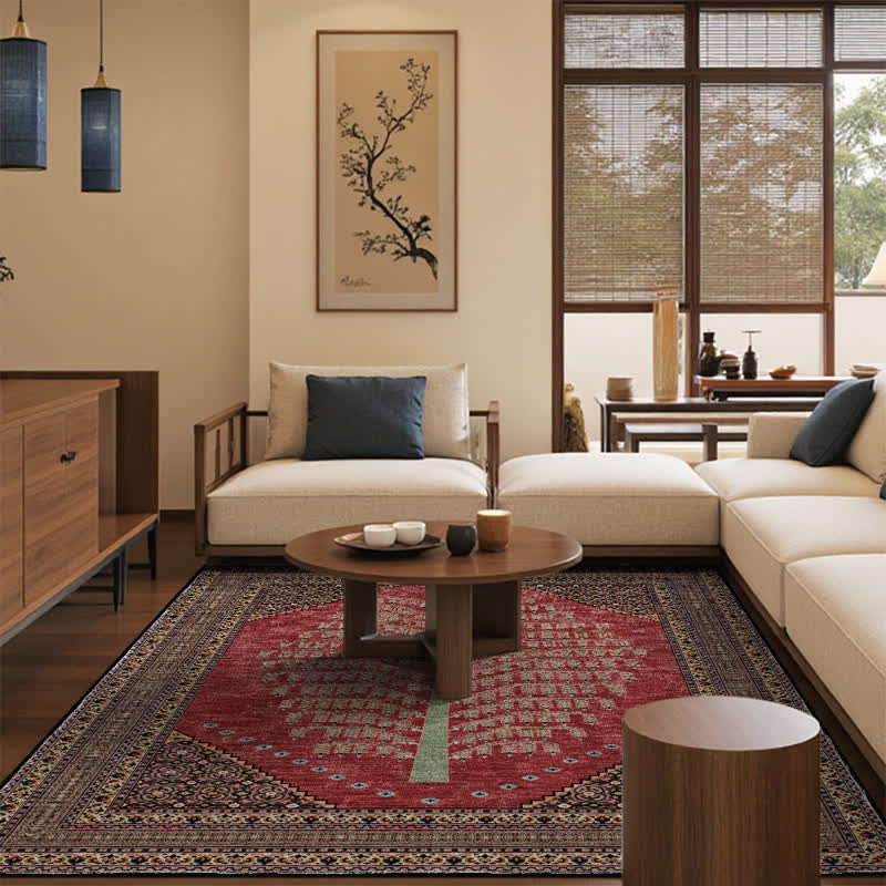 Soft Non-Slip Bohemian Persian Area Rug - image 2