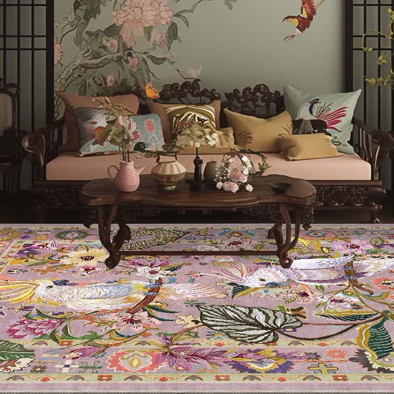 Pastoral Soft Non-Slip Foldable Area Rug - 60" x 96" - image 0