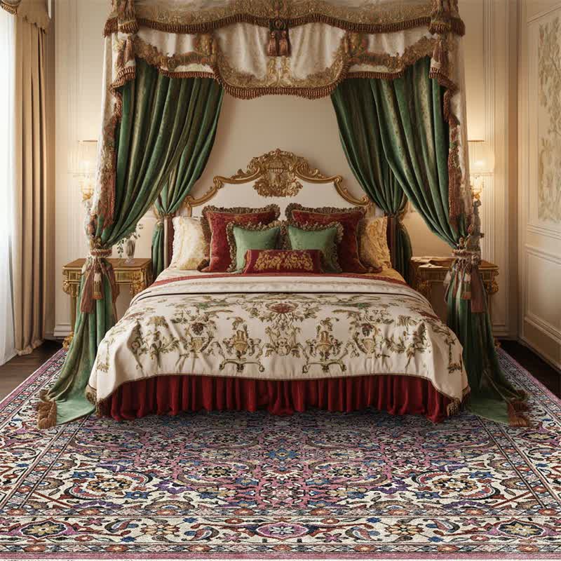 Anti-slip Retro Soft Persian Style Area Rug - image 1