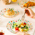 Adorable Christmas Decorative Glass Plate - image 3
