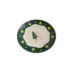 Round Ceramic Decorative Plate With Star Pattern - image 10
