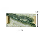 Natural Green Marble Artistic Tray - image 12