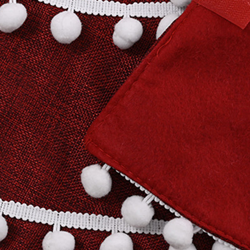 Warm Festive Decor Christmas Tree Skirt - image 8