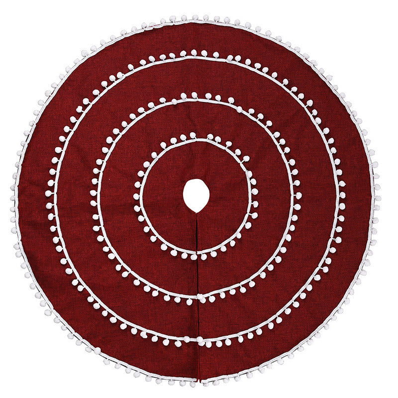 Warm Festive Decor Christmas Tree Skirt - image 9