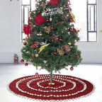 Warm Festive Decor Christmas Tree Skirt - image 2