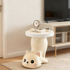 White Cat Chic Side Table - image 0