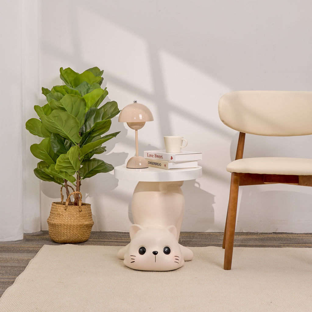 White Cat Chic Side Table - image 10
