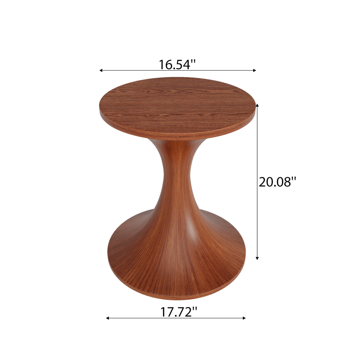 Elegant Waist-shaped Side Table - image 8