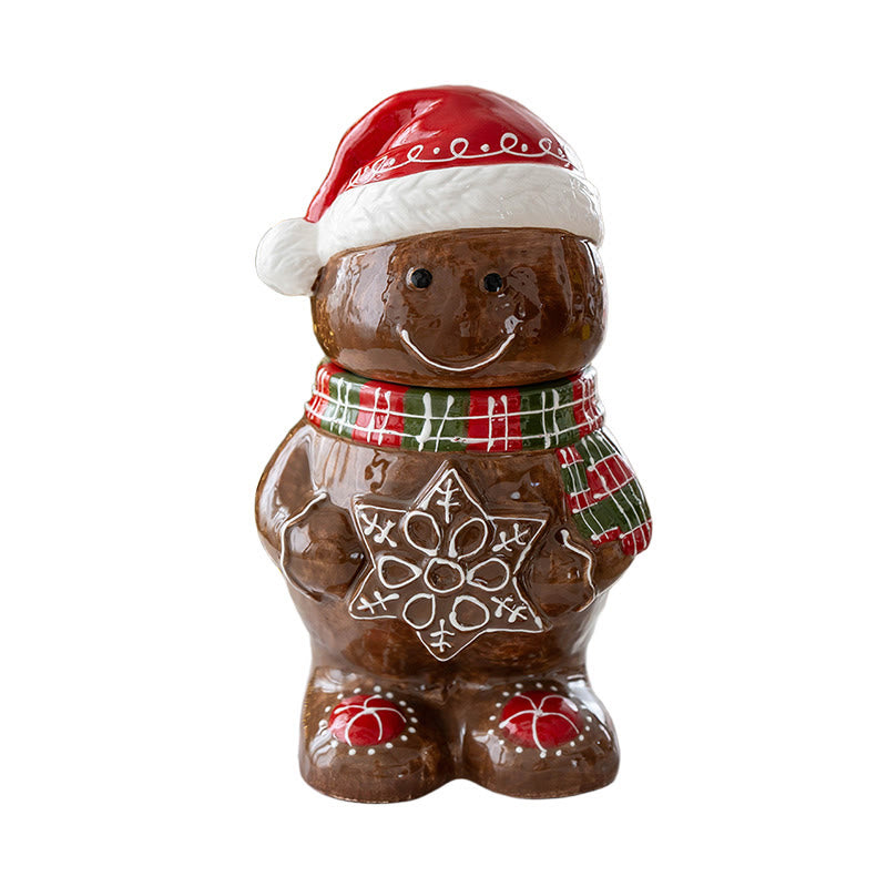 Lovely Gingerbread Man Storage Ornament - image 11
