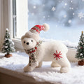 Christmas Polar Bear Decorative Ornaments - White - image 0