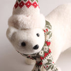 Christmas Polar Bear Decorative Ornaments - image 3