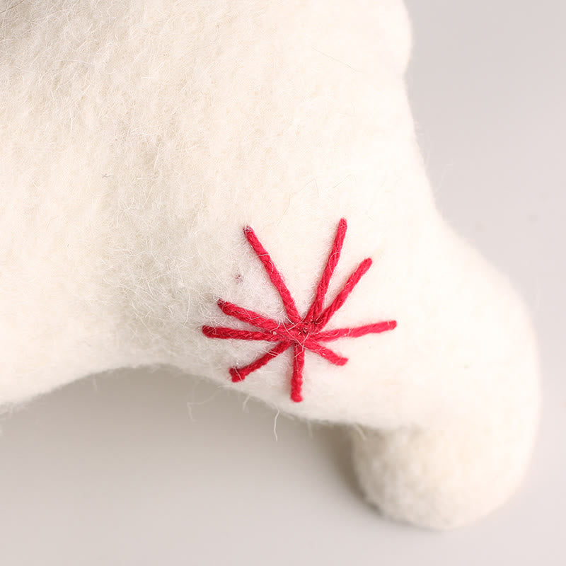 Christmas Polar Bear Decorative Ornaments - image 6