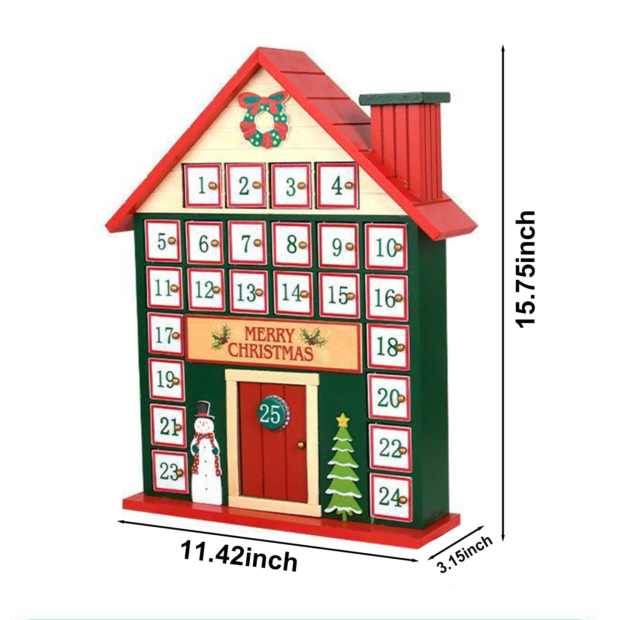 Snowman Countdown Christmas Decoration Ornament - image 6