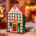 Snowman Countdown Christmas Decoration Ornament - Red - image 0