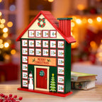 Snowman Countdown Christmas Decorative Ornament - Red - image 0