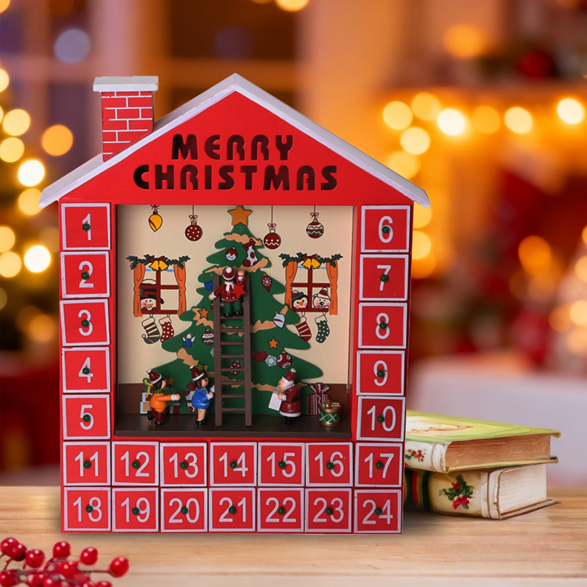  Christmas Tree Countdown Decorative Ornament - image 2