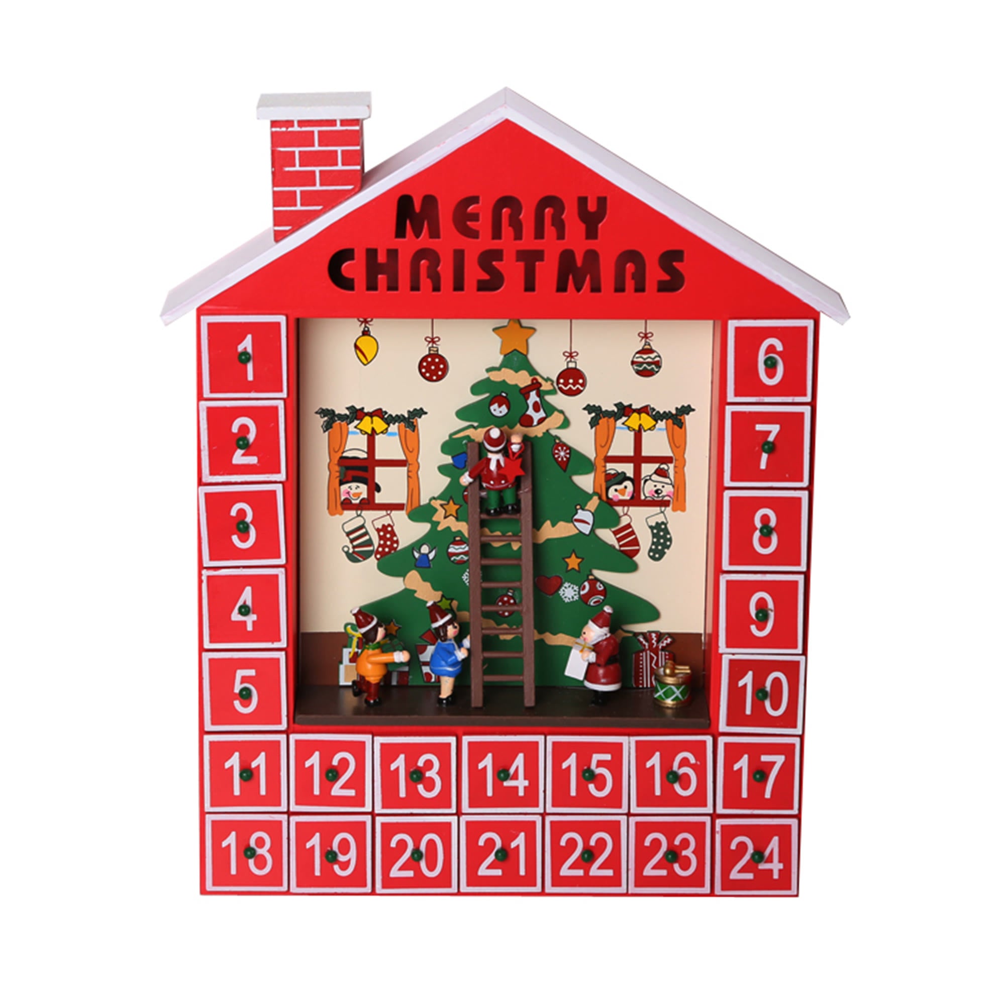  Christmas Tree Countdown Decorative Ornament - image 8