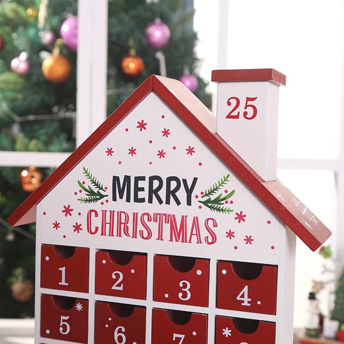 Chimney-themed Christmas Advent Calendar Ornament - image 4