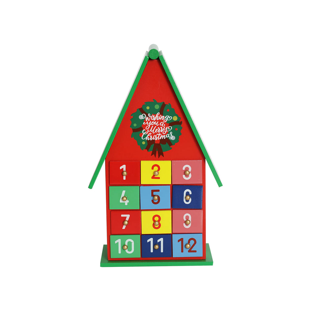  Christmas Wreath House Countdown Ornament With Handle - image 7