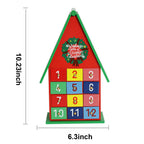  Christmas Wreath House Countdown Ornament With Handle - image 8