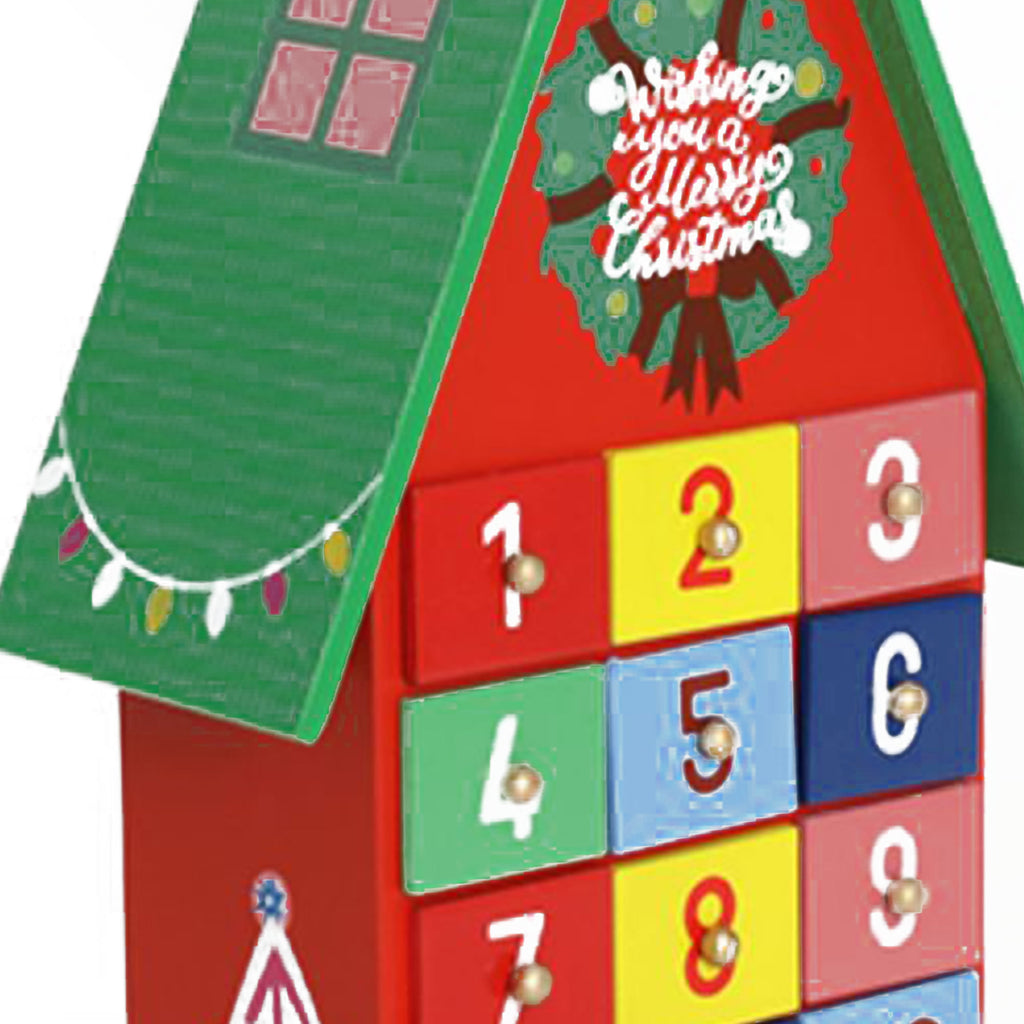  Christmas Wreath House Countdown Ornament With Handle - image 5