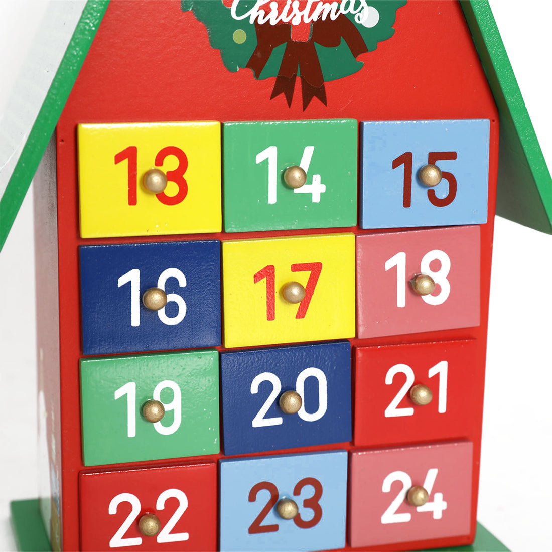  Christmas Wreath House Countdown Ornament With Handle - image 4