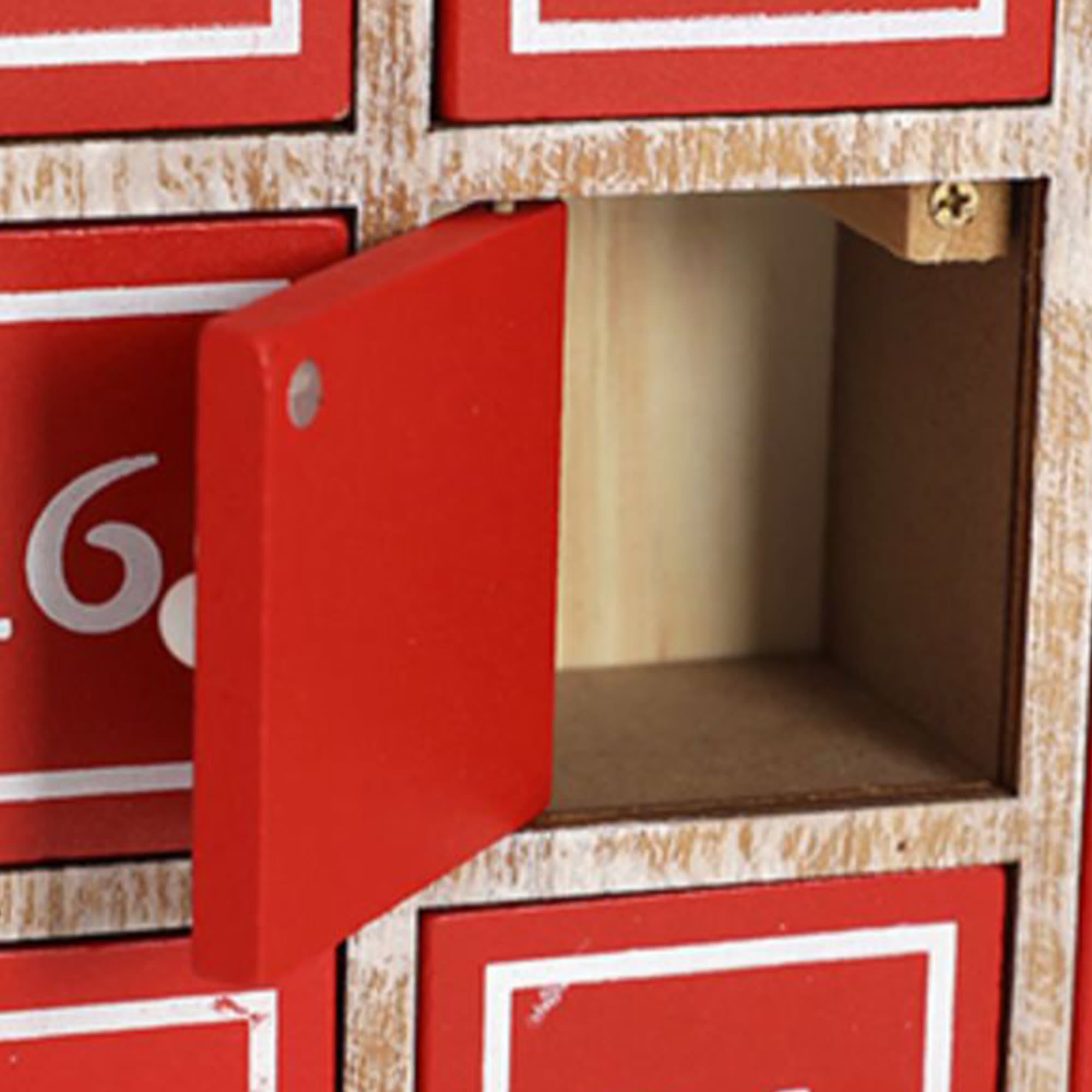 Christmas-themed 3d Cottage Advent Calendar Ornament - image 6