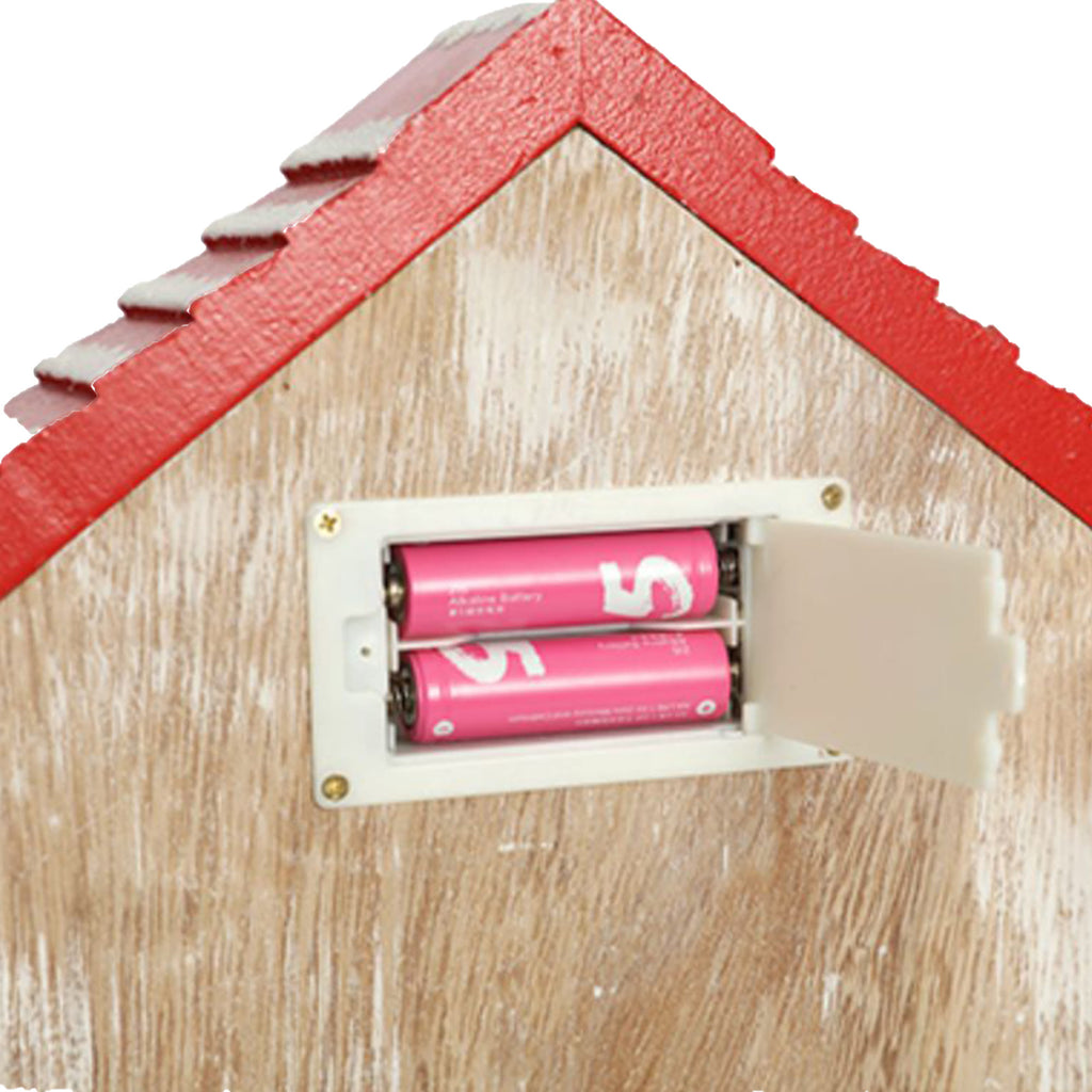 Christmas-themed 3d Cottage Advent Calendar Ornament - image 4