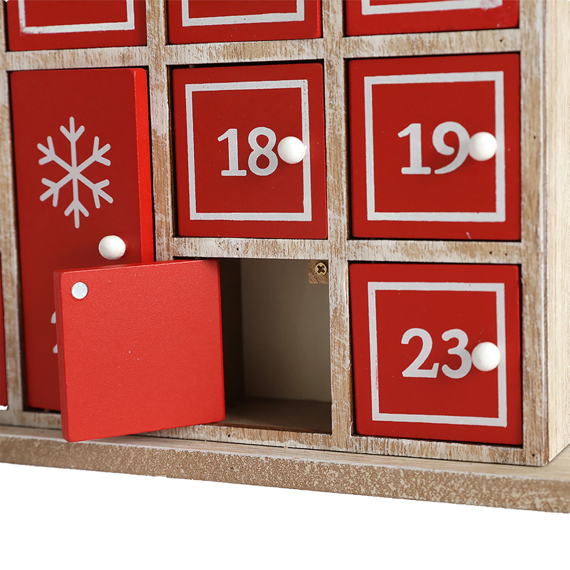 Christmas-themed 3d Cottage Advent Calendar Ornament - image 5