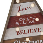 Christmas Wooden Tree Calendar Ornament With Lights - image 6